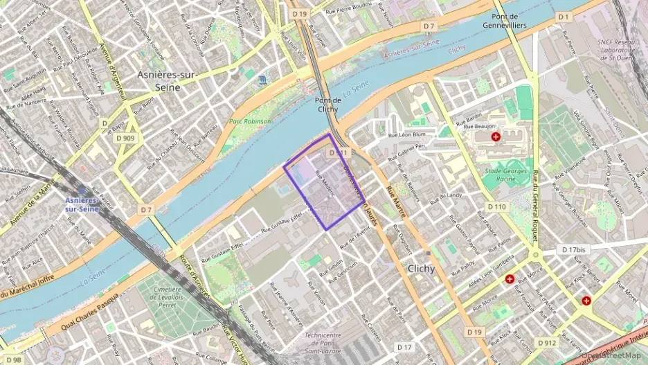 Appartement 71 m² une piece à vendre à Clichy