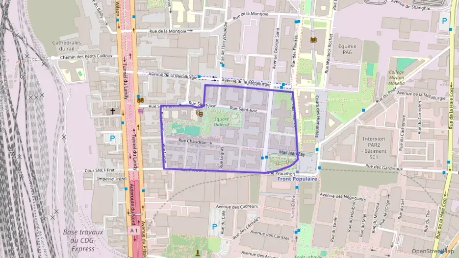 Appartement 31 m² deux pieces à vendre à Saint-Denis