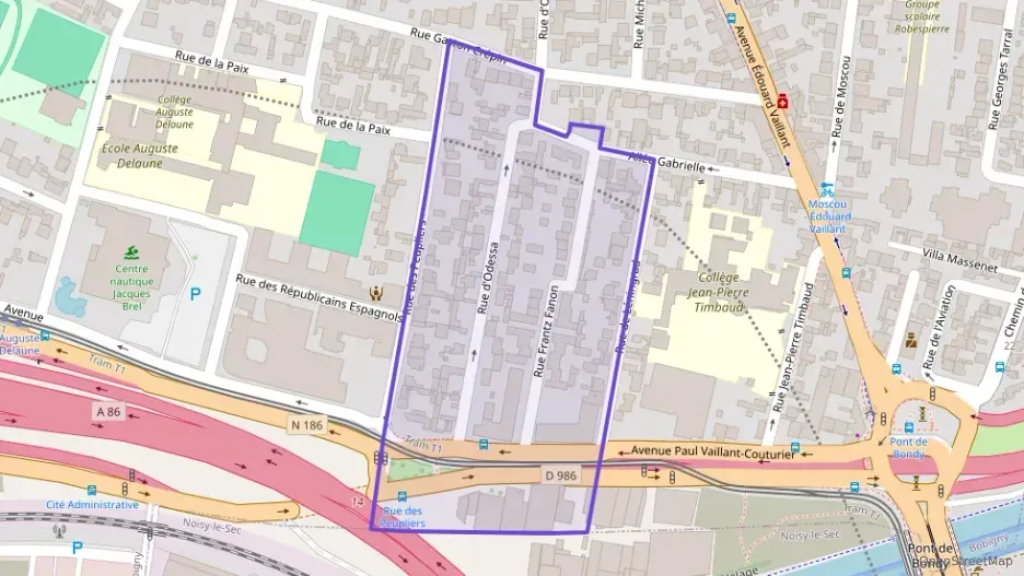 Appartement 78 m² cinq pièces à vendre à Bobigny