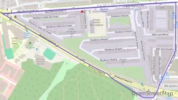 Appartement de quatre pièces 76 m² à vendre  à Clichy-sous-Bois