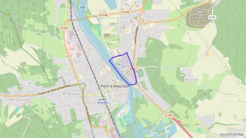 Appartement 43 m² deux pieces à vendre à Pont-à-Mousson