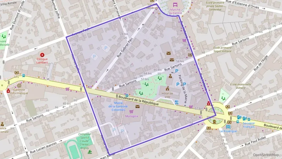 Appartement 44 m² deux pieces à vendre à La Garenne-Colombes