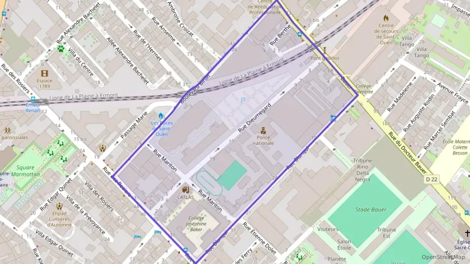 Appartement 47 m² trois pièces à vendre à Saint-Ouen-sur-Seine