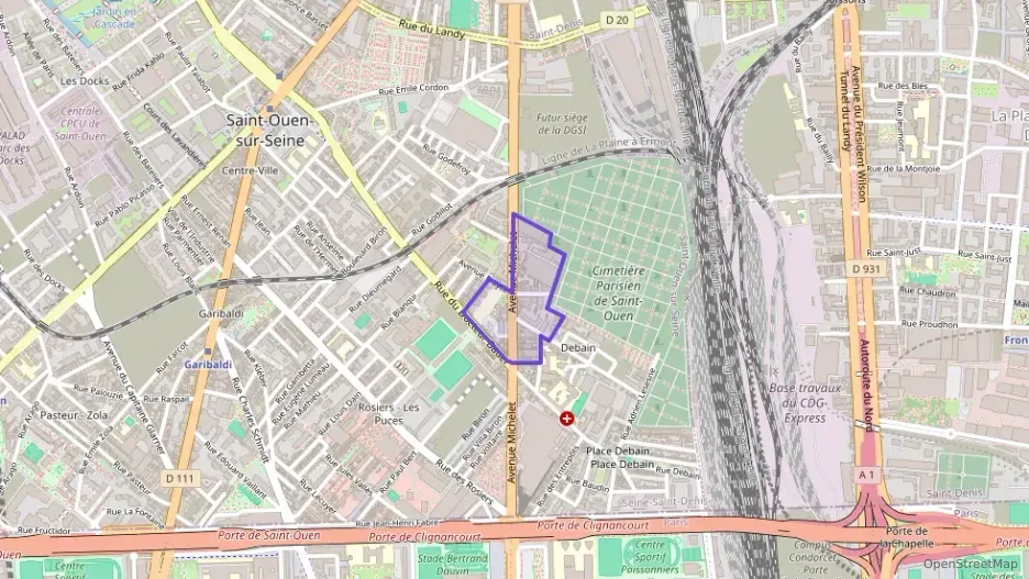 Appartement 66 m² trois pièces à vendre à Saint-Ouen-sur-Seine
