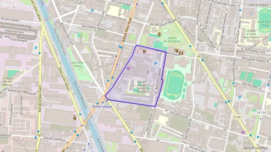 Appartement 67 m² quatre pièces à vendre à Aubervilliers