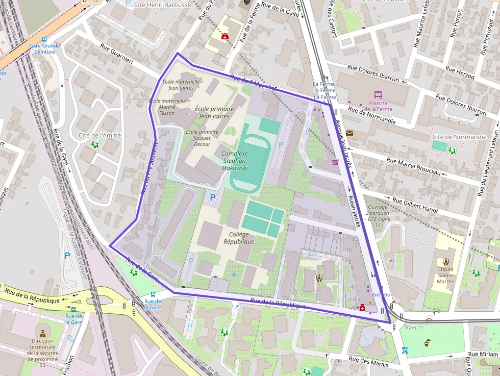 Appartement 70 m² quatre pièces à vendre à Bobigny