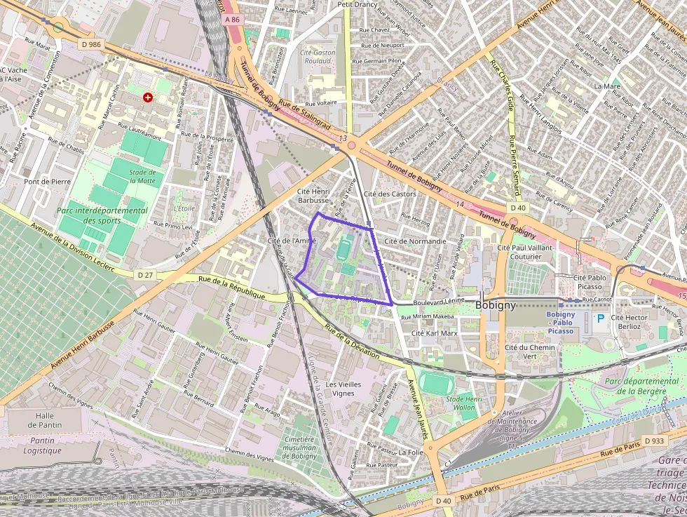 Appartement 70 m² quatre pièces à vendre à Bobigny