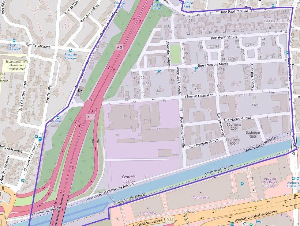 Appartement 44 m² deux pieces à vendre à Bondy