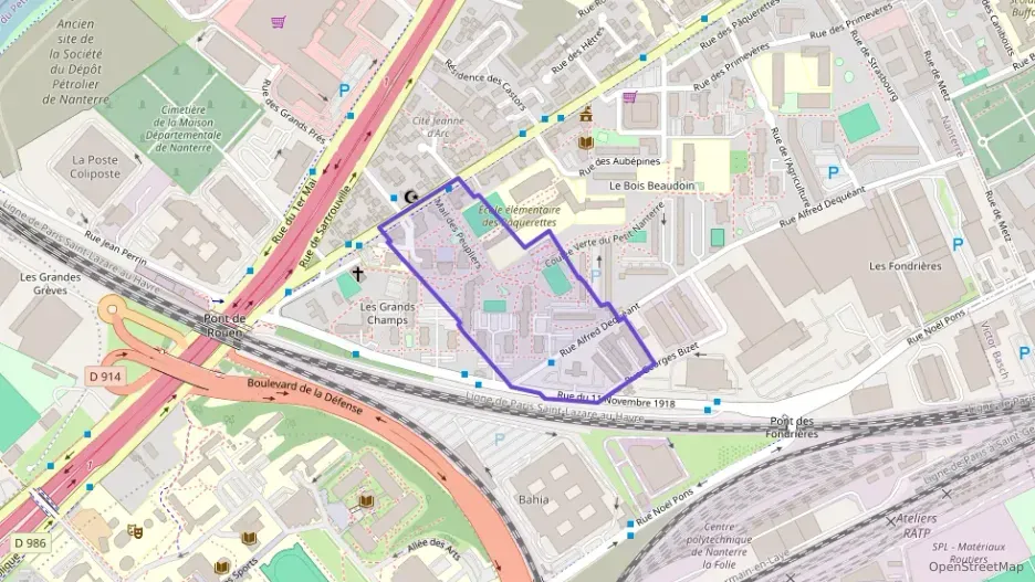 Appartement 41 m² deux pieces à vendre à Nanterre