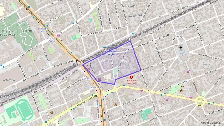 Appartement 95 m² quatre pièces à vendre à La Garenne-Colombes
