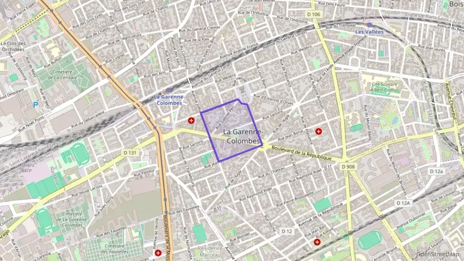 Appartement 43 m² une piece à vendre à La Garenne-Colombes