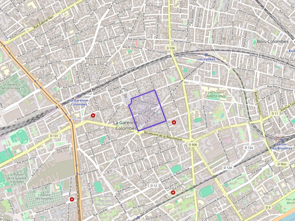 Appartement 63 m² trois pièces à vendre à La Garenne-Colombes