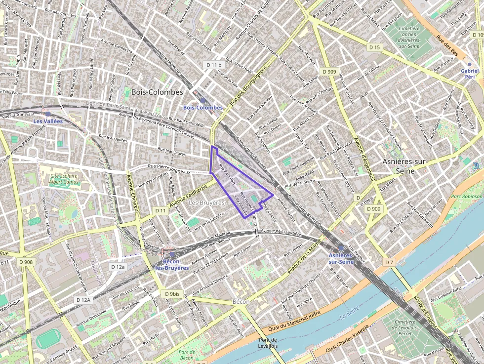 Appartement 26 m² une piece à vendre à Asnières-sur-Seine