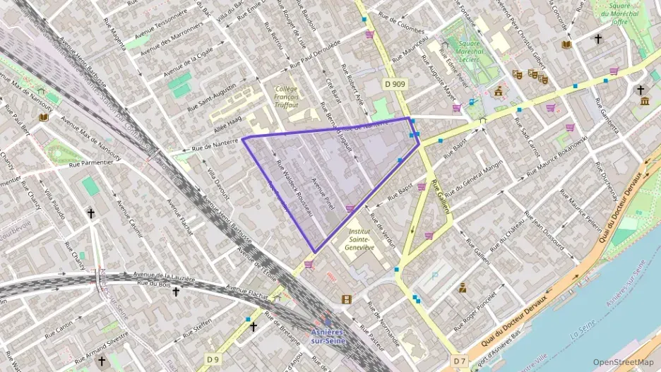 Appartement 63 m² trois pièces à vendre à Asnières-sur-Seine