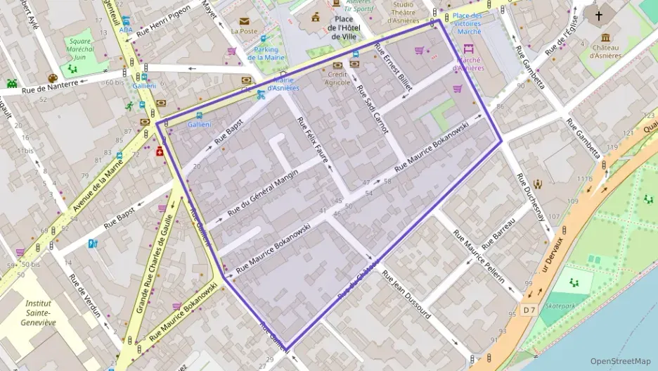 Appartement 63 m² quatre pièces à vendre à Asnières-sur-Seine Appartement 63 m² quatre pièces à vendre à Asnières-sur-Seine