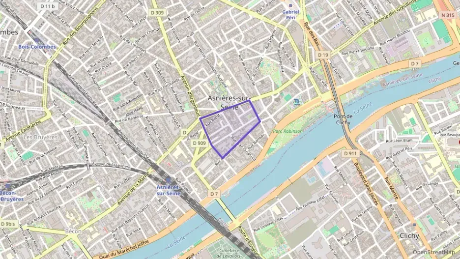 Appartement 60 m² deux pieces à vendre à Asnières-sur-Seine Appartement 60 m² deux pieces à vendre à Asnières-sur-Seine