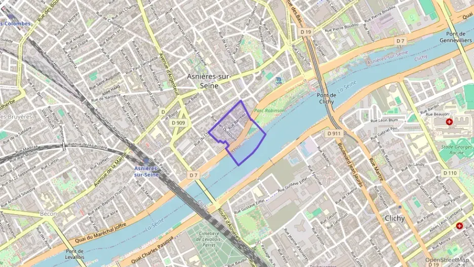 Appartement 58 m² trois pièces à vendre à Asnières-sur-Seine Appartement 58 m² trois pièces à vendre à Asnières-sur-Seine