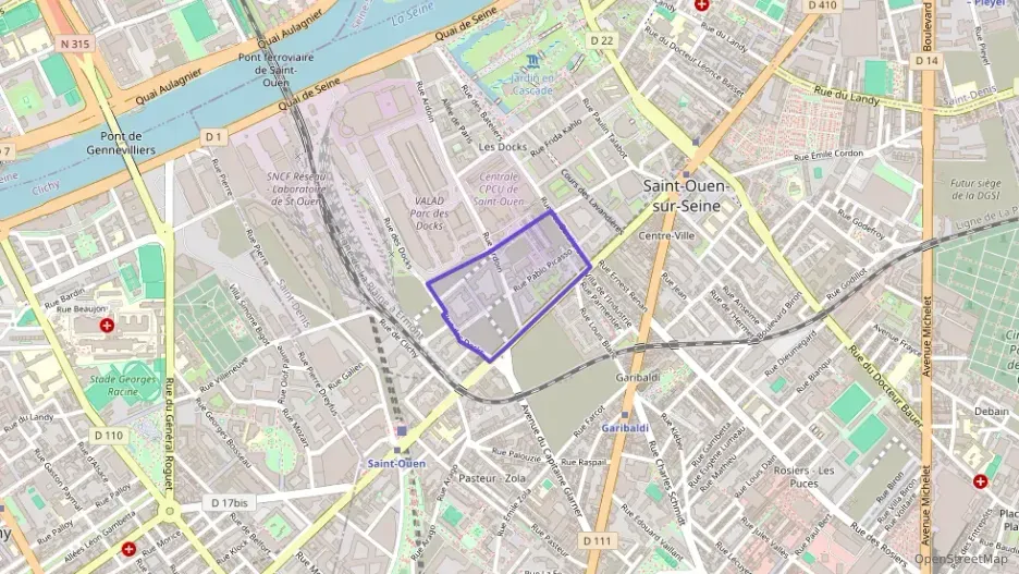 Appartement 64 m² trois pièces à vendre à Saint-Ouen-sur-Seine