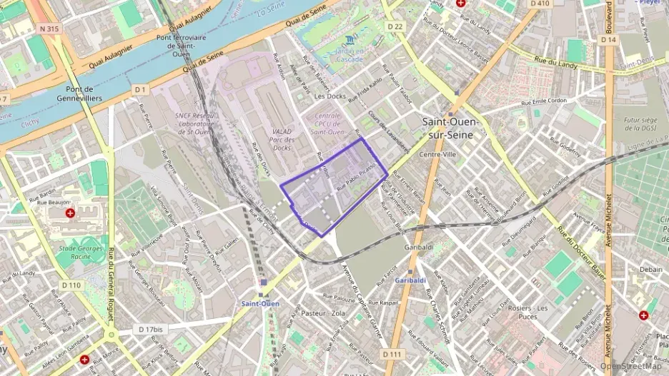 Appartement 65 m² trois pièces à vendre à Saint-Ouen-sur-Seine