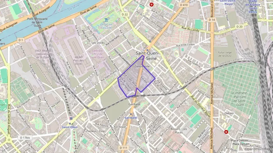 Appartement 57 m² trois pièces à vendre à Saint-Ouen-sur-Seine Appartement 57 m² trois pièces à vendre à Saint-Ouen-sur-Seine