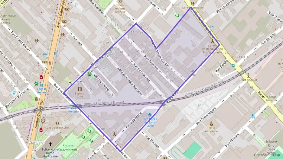 Appartement 38 m² deux pieces à vendre à Saint-Ouen-sur-Seine Appartement 38 m² deux pieces à vendre à Saint-Ouen-sur-Seine