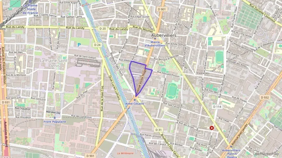 Appartement 42 m² deux pieces à vendre à Aubervilliers
