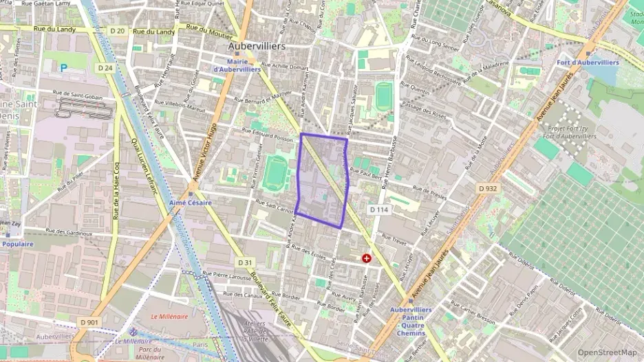 Appartement 54 m² deux pieces à vendre à Aubervilliers Appartement 54 m² deux pieces à vendre à Aubervilliers