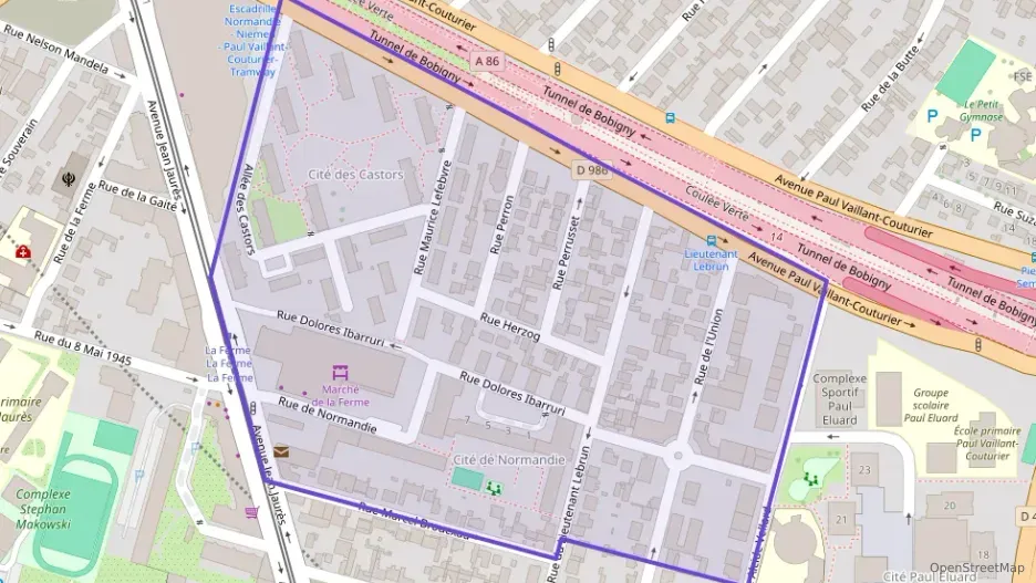 Appartement 40 m² deux pieces à vendre à Bobigny