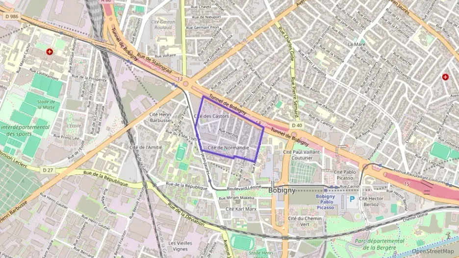 Appartement 40 m² deux pieces à vendre à Bobigny