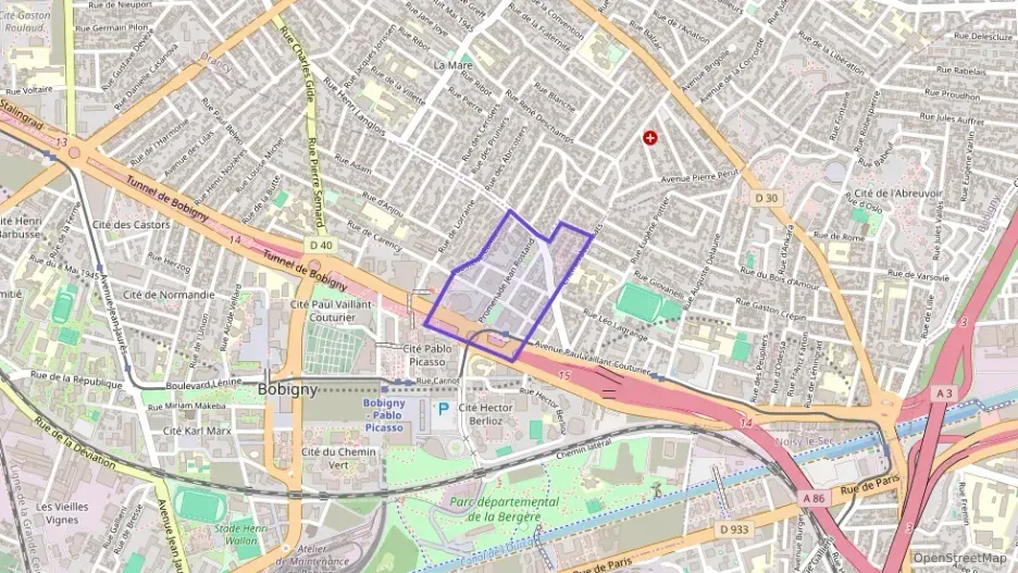 Appartement 62 m² trois pièces à vendre à Bobigny