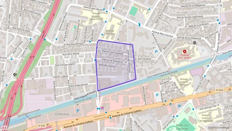 Appartement 78 m² quatre pièces à vendre à Bondy