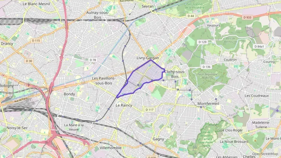 Appartement 46 m² deux pieces à vendre à Livry-Gargan