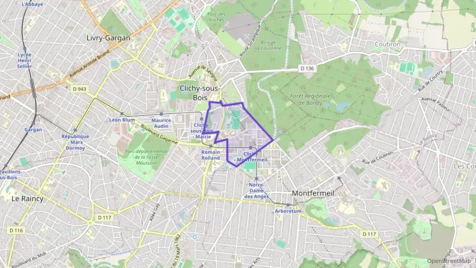 Appartement 75 m² cinq pièces à vendre à Clichy-sous-Bois