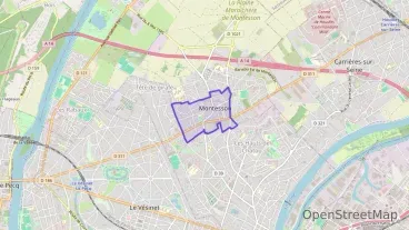 Appartement 93 m² cinq pièces à vendre à Montesson