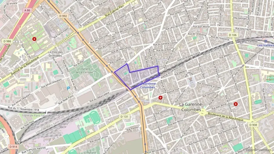 Appartement 45 m² trois pièces à vendre à Colombes Appartement 45 m² trois pièces à vendre à Colombes