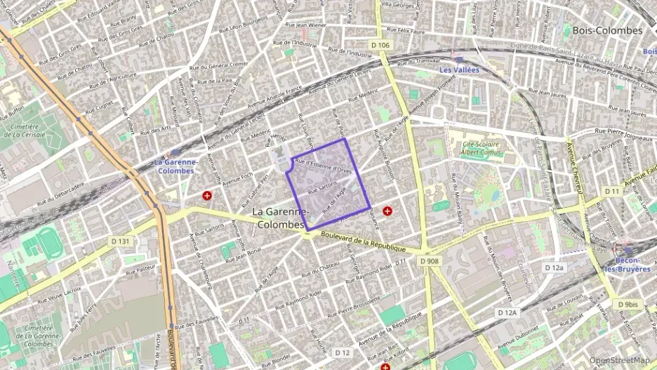 Appartement 80 m² quatre pièces à vendre à La Garenne-Colombes Appartement 80 m² quatre pièces à vendre à La Garenne-Colombes