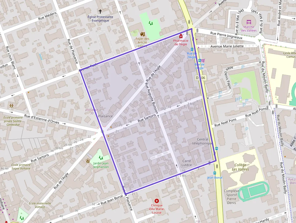 Appartement 48 m² une piece à vendre à La Garenne-Colombes