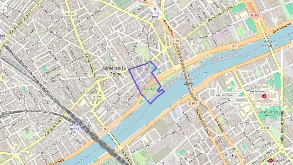 Appartement 59 m² trois pièces à vendre à Asnières-sur-Seine