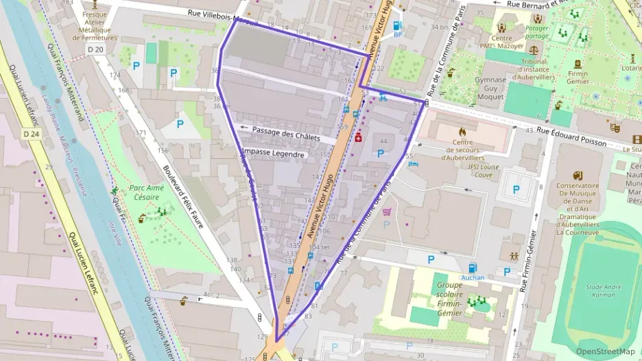 Appartement 70 m² quatre pièces à vendre à Aubervilliers