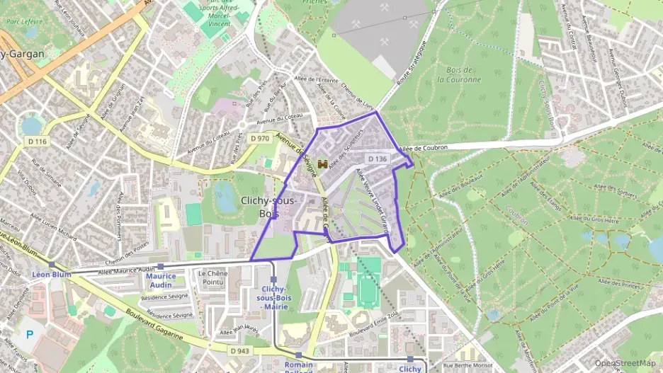 Appartement 43 m² deux pieces à vendre à Clichy-sous-Bois