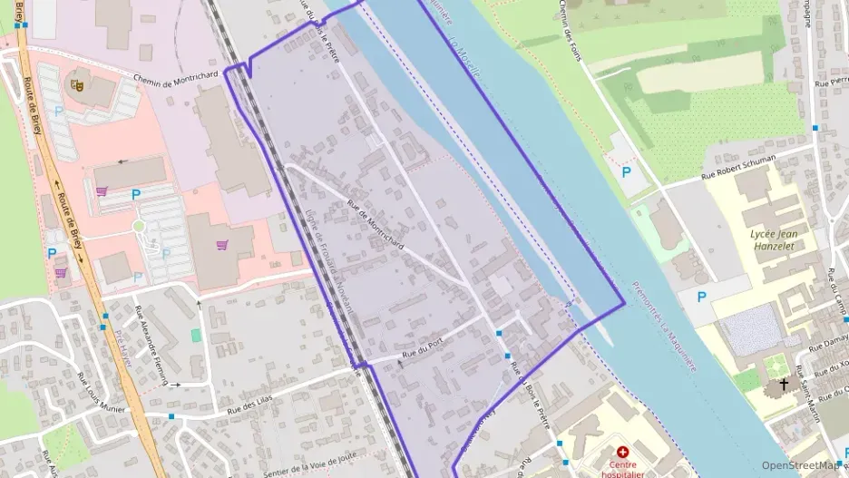 Appartement 83 m² quatre pièces à vendre à Pont-à-Mousson Appartement 83 m² quatre pièces à vendre à Pont-à-Mousson