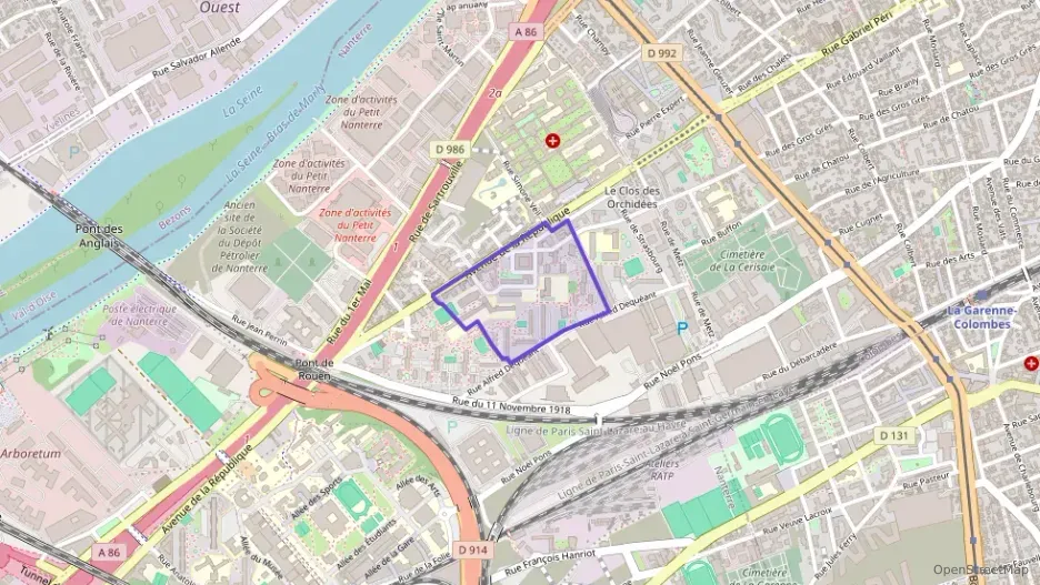 Appartement 85 m² quatre pièces à vendre à Nanterre Appartement 85 m² quatre pièces à vendre à Nanterre