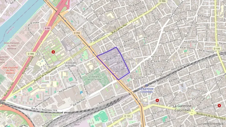 Appartement 30 m² deux pieces à vendre à Colombes