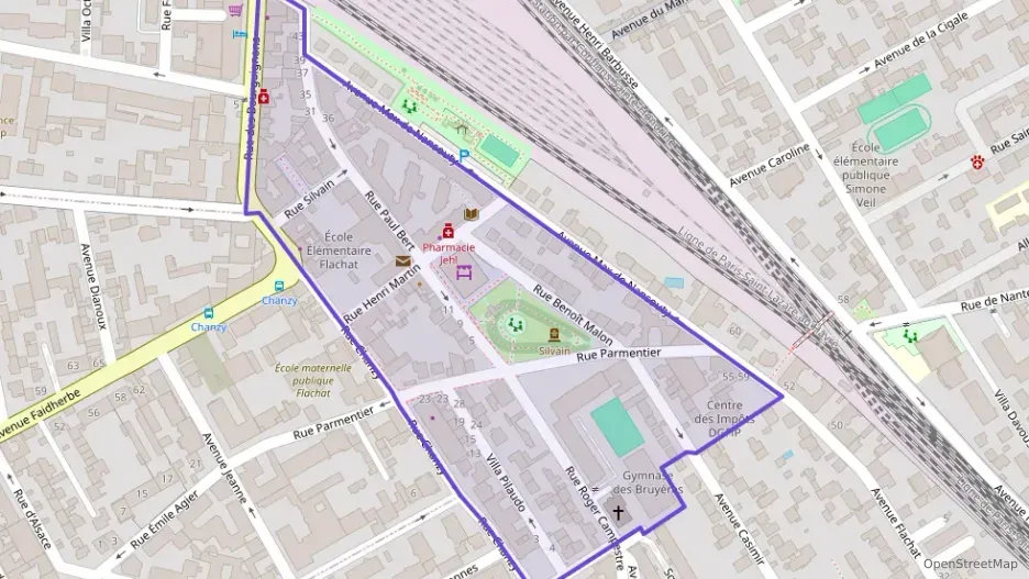 Appartement 66 m² trois pièces à vendre à Asnières-sur-Seine