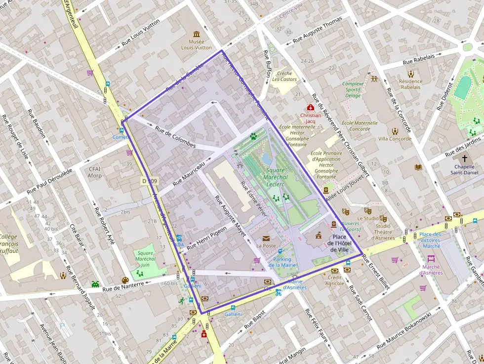 Appartement 30 m² une piece à vendre à Asnières-sur-Seine