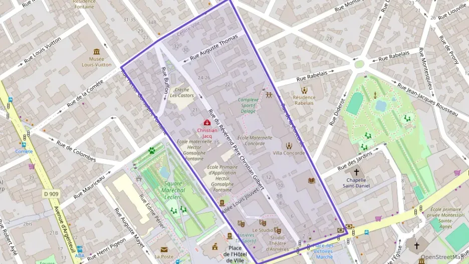 Appartement 52 m² deux pieces à vendre à Asnières-sur-Seine