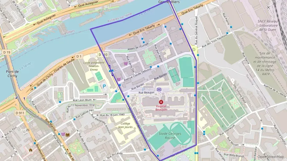 Appartement 64 m² trois pièces à vendre à Clichy