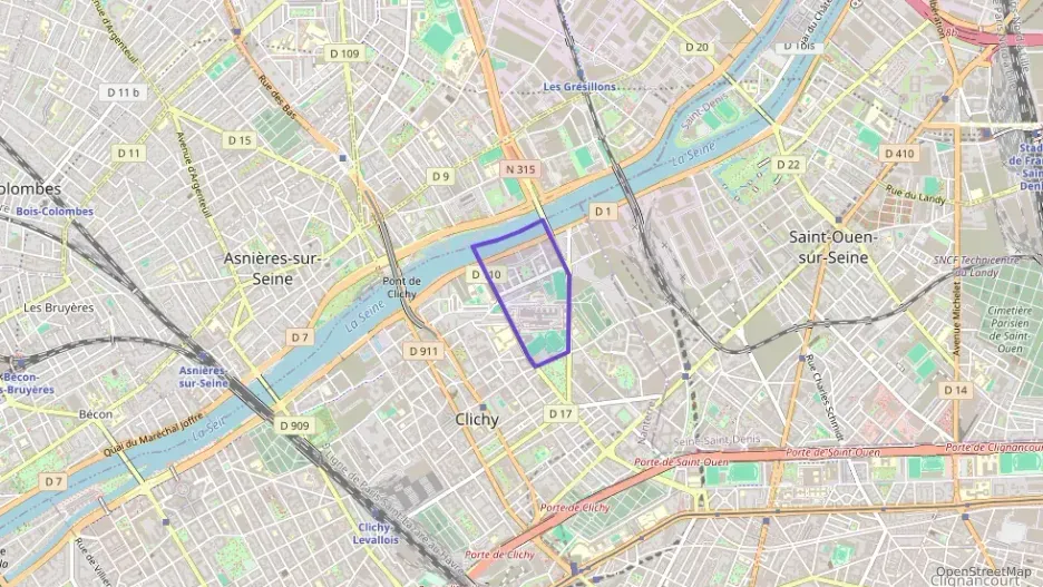 Appartement 64 m² trois pièces à vendre à Clichy