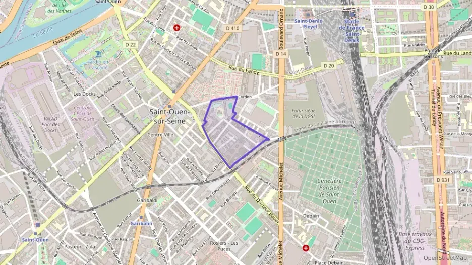 Appartement 60 m² trois pièces à vendre à Saint-Ouen-sur-Seine