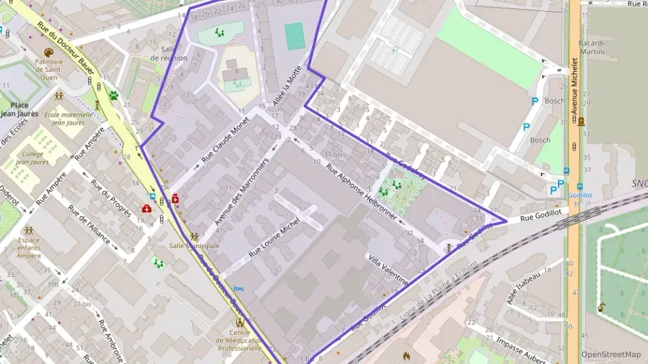 Appartement 31 m² deux pieces à vendre à Saint-Ouen-sur-Seine
